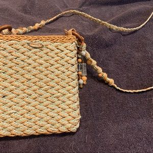 Cappelli Straworld mint green purse